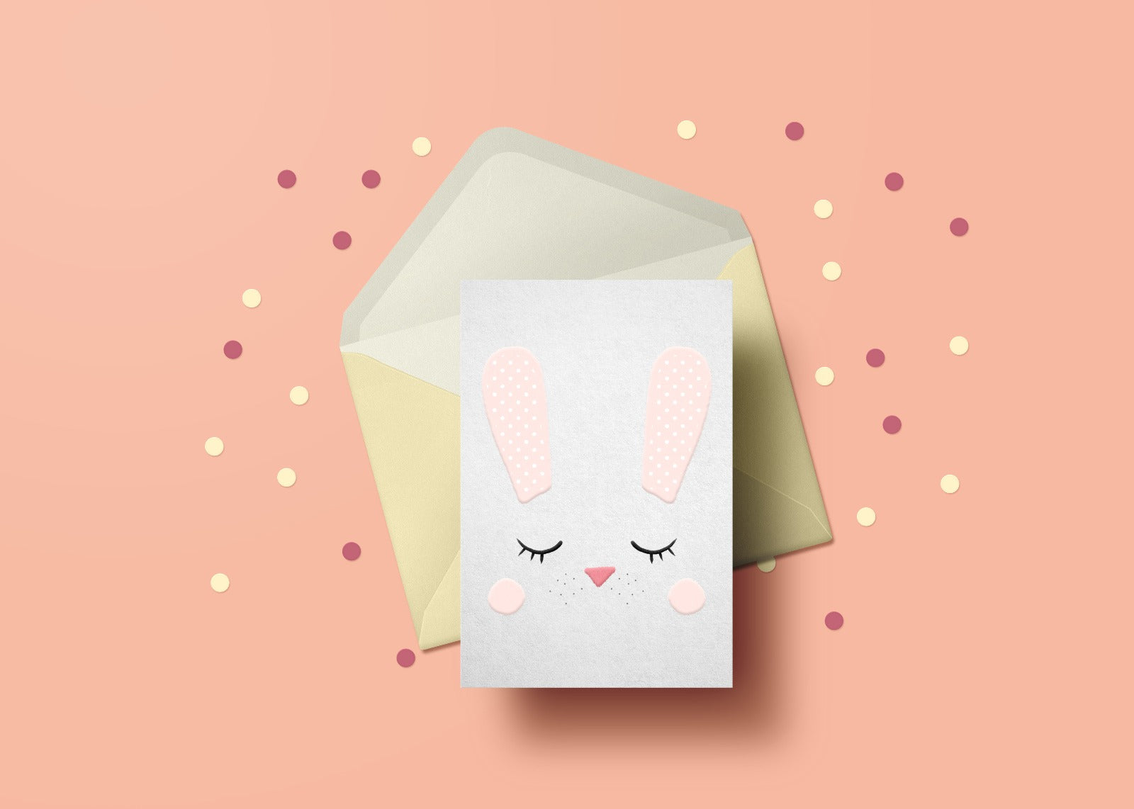 Bunny (Greeting Card) - LM