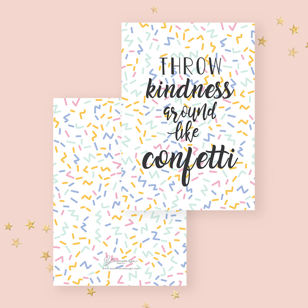 Confetti (Greeting Card) - LM