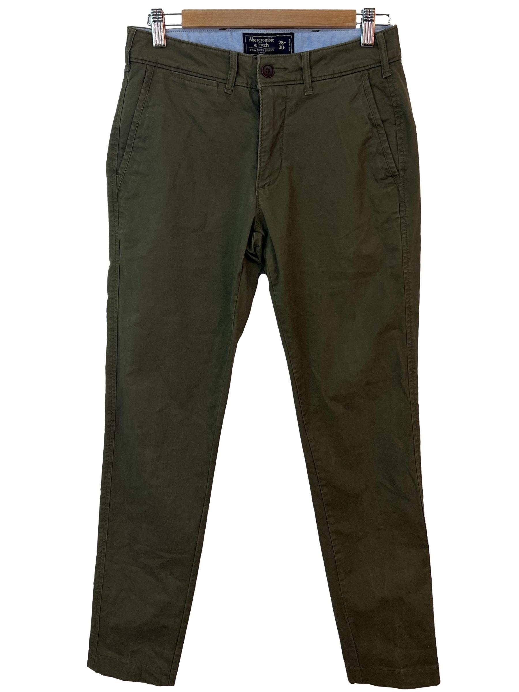 Army Green Skinny Pants
