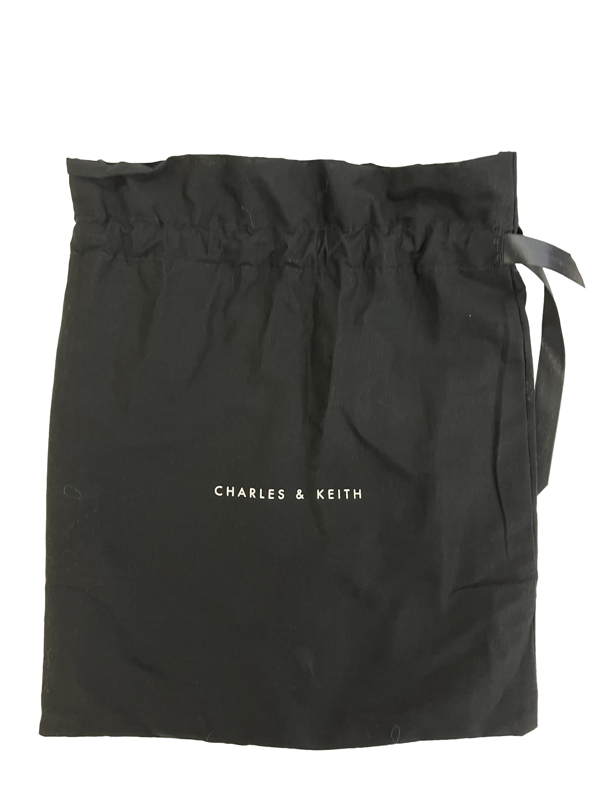Black Sonia Recycled Nylon Boxy Bag