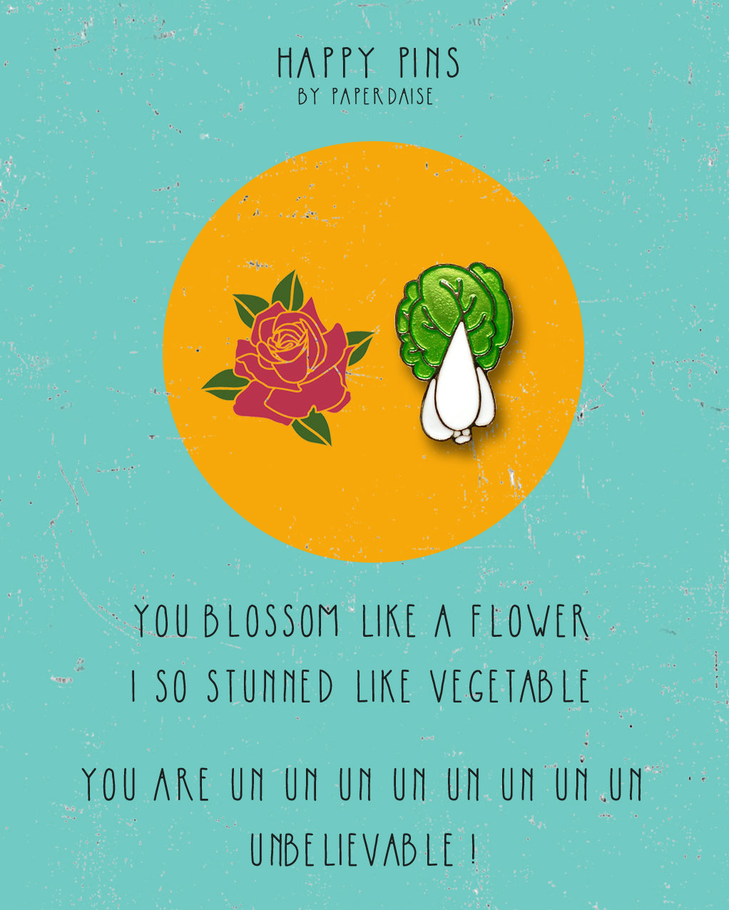 I So Stunned like Vegetable Pin - LM