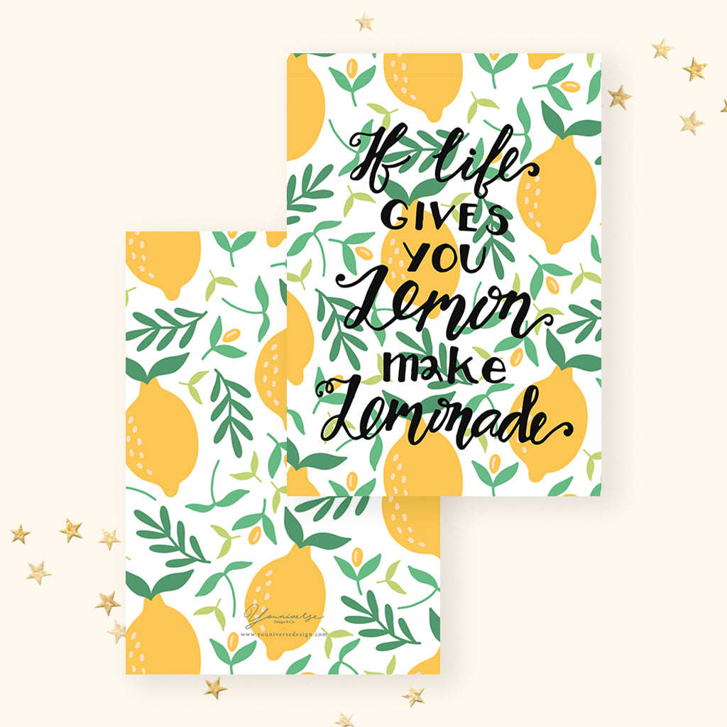 Lemonade Life Card (Greeting Card) - LM