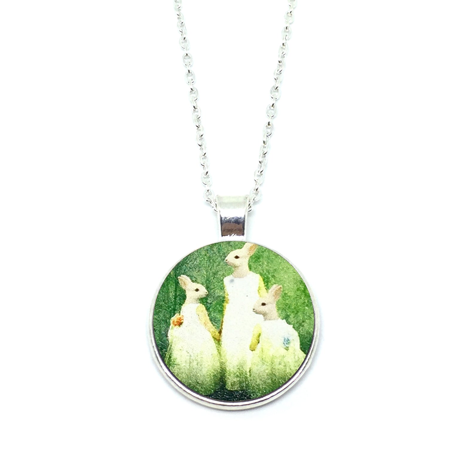 Mythical Rabbitgirl Family Necklace - LM