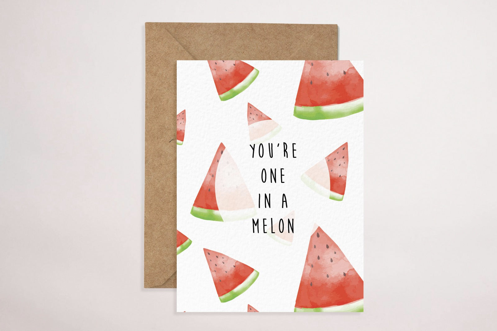 One In A Melon (Greeting Card) - LM