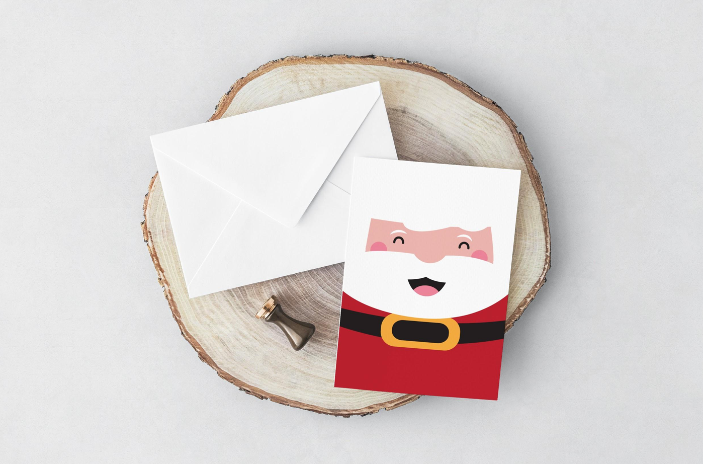 Santa Card (Greeting Card, Xmas Special) - LM
