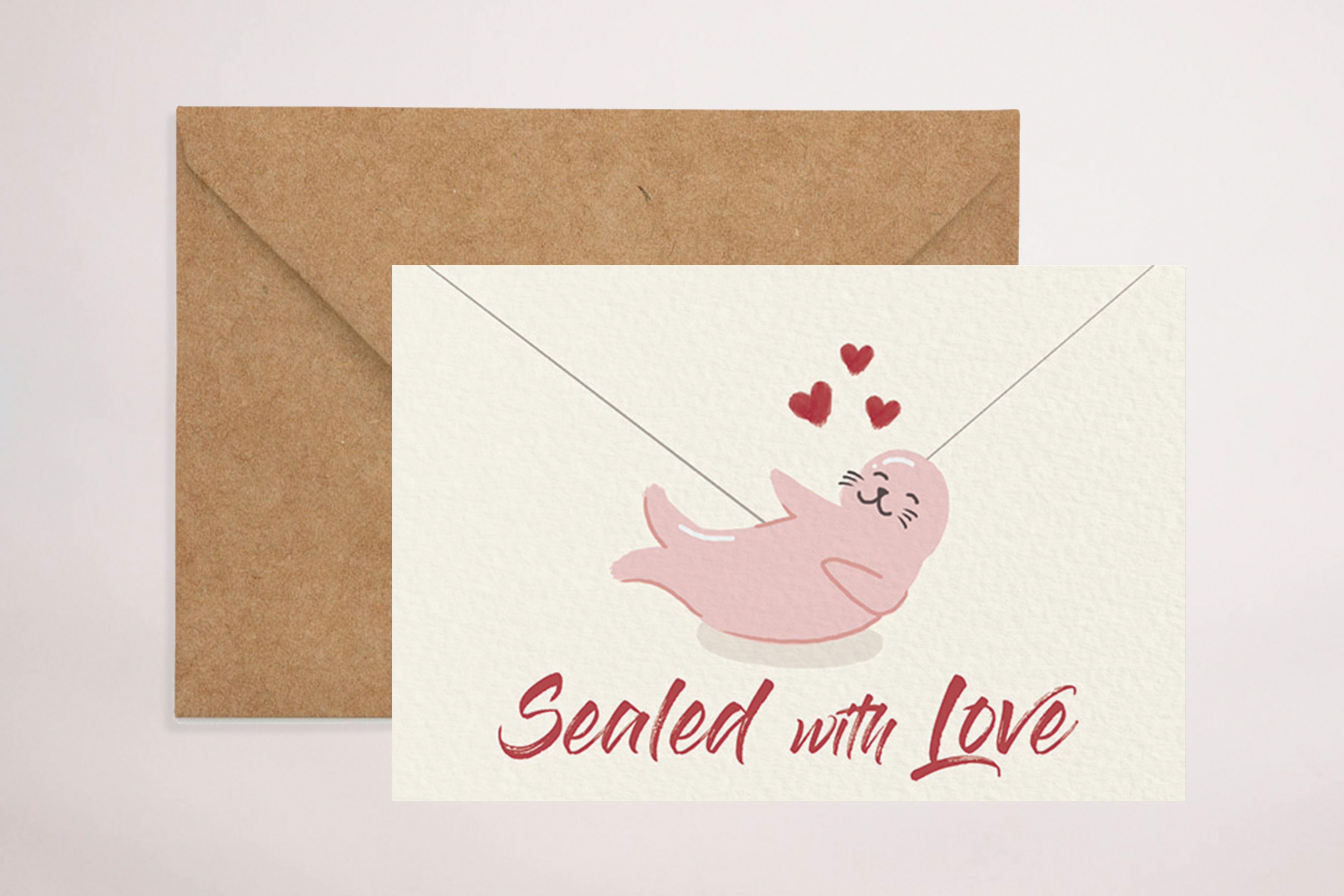 Sealed With Love (Greeting Card) - LM