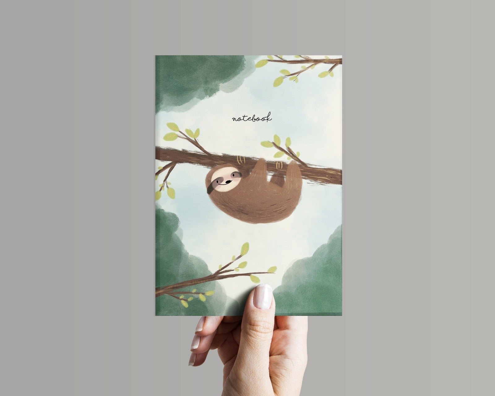 Sloth Pattern (Notebook) - LM