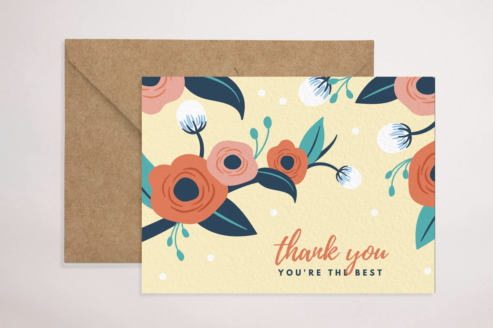 Thank You - You're The Best (Greeting Card)