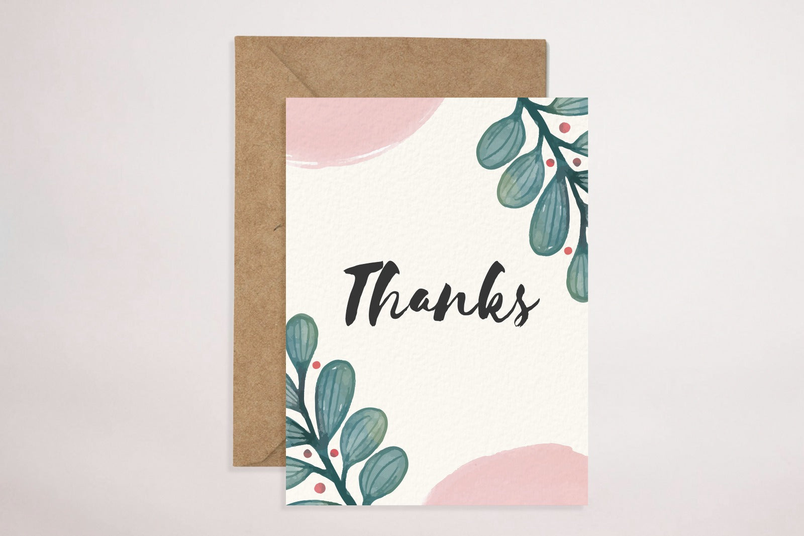 Thanks - Garden (Greeting Card)